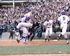 Jerry Koosman-& Jerry Grote 1969 NY Mets WorldColorized 8x10 Print-FREE SHIPPING