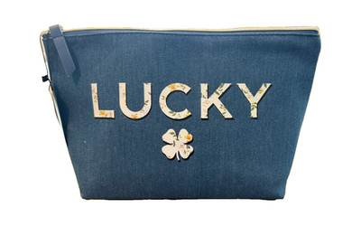LUCKY Brand Toiletries Bag | Travel Cosmetic Pouch | With Toiletry Bottle