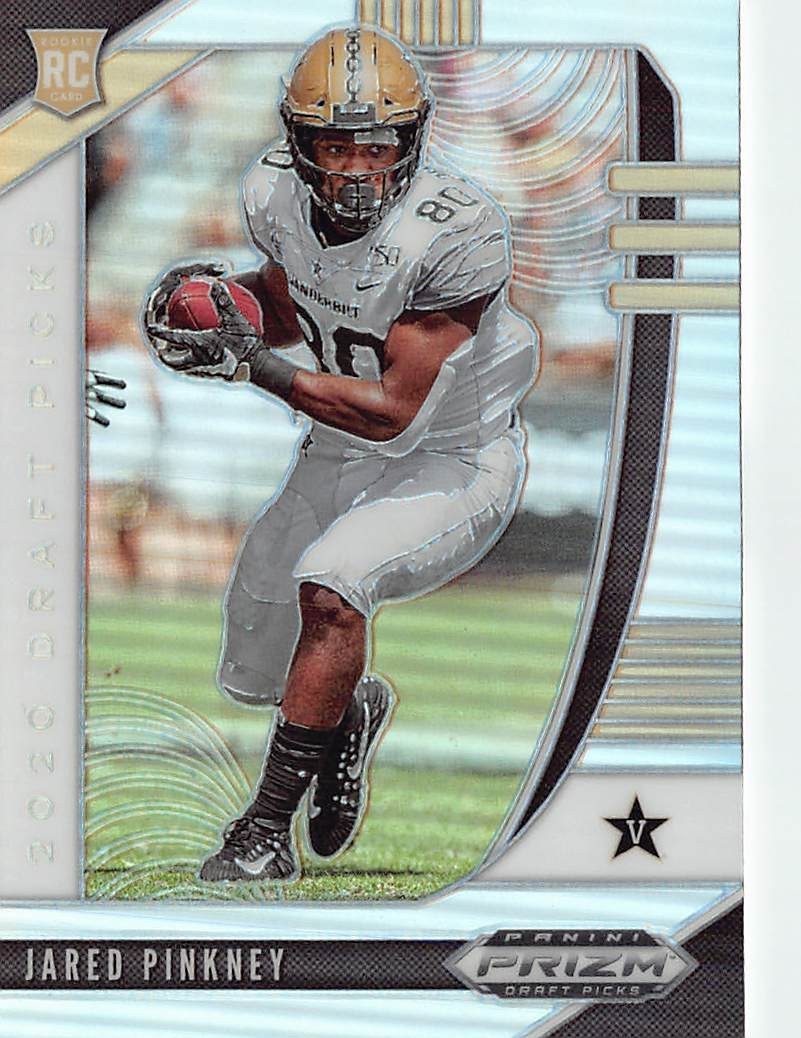 2020 Panini Prizm Draft Picks - Jared Pinkney #137 Silver Prizm (RC)
