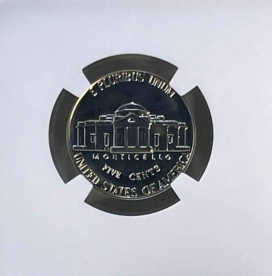 1976 S Jefferson Nickel Proof NGC PF67 w/Jefferson Label-(bin2113S) - Image 3 of 4