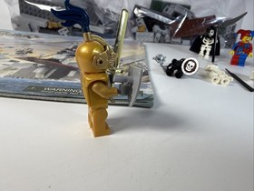 LEGO Castle 7079 Drawbridge Defense Complete Gold Knight cas415 Fantasy Era 2009