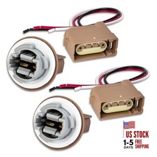 2 Sets Turn Signal Socket and Pigtail Connector Suitable for Ford/Lincoln 2003