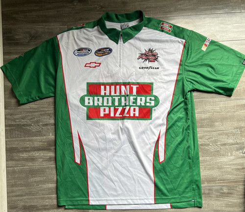 XXL KEVIN HARVICK Hunt Brothers Pizza Nascar Pit Crew Shirt Sparco Racing RCR