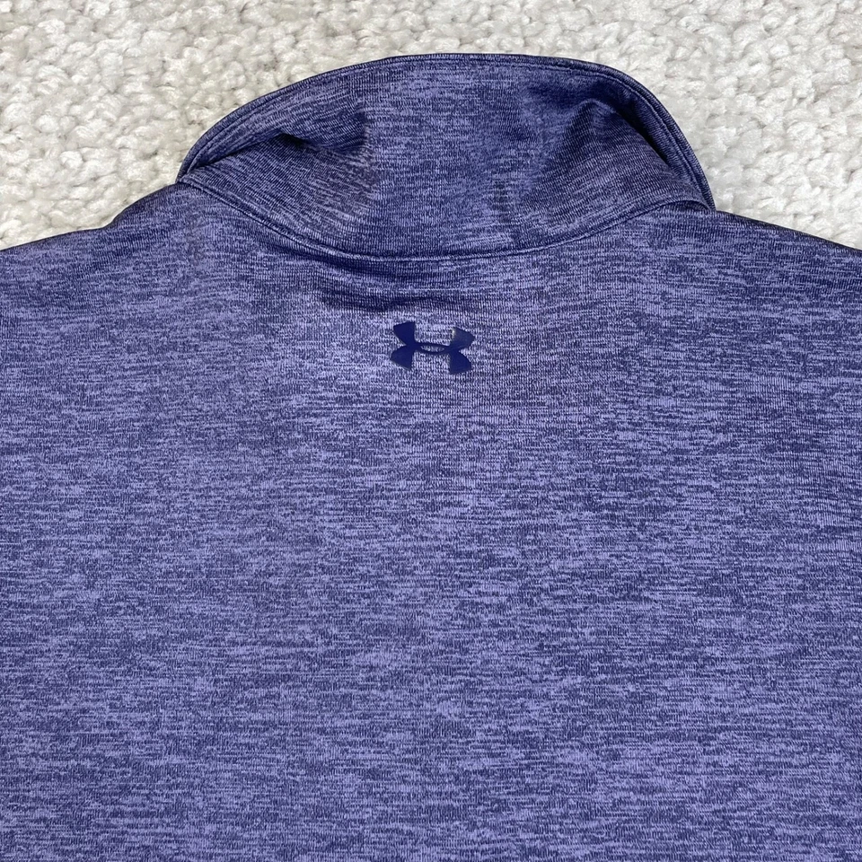 Under Armour Sleeveless Golf Polo Shirt Purple Womens Large - Image 4 of 4