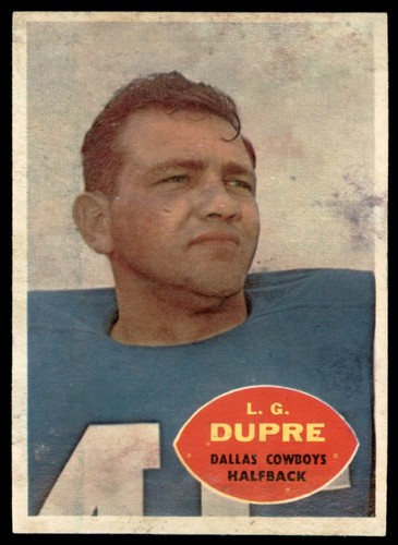 L.G. Dupre #35 1960 Topps card