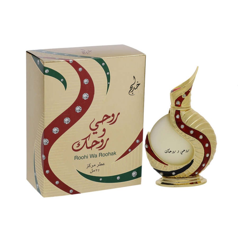 Khadlaj Ladies Roohi Wa Roohak Concentrated Perfume Oil 118 oz Fragrances 6890₽
