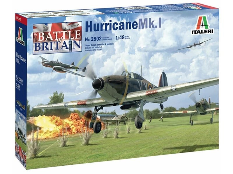 Maquette ITALERI Hurricane Mk.I 1/48 : l'excellence du modélisme WWII
