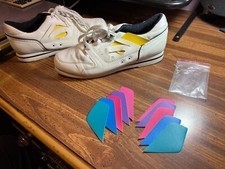 RARE Vintage Endicott Johnson Bowling Shoes w/ COLOR INSERTS Women Sz 8 Med