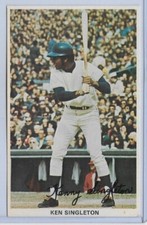 Ken Singleton Montreal Expos 1974 Weston 39c BB Bats MLB Baseball Jumbo Card #29