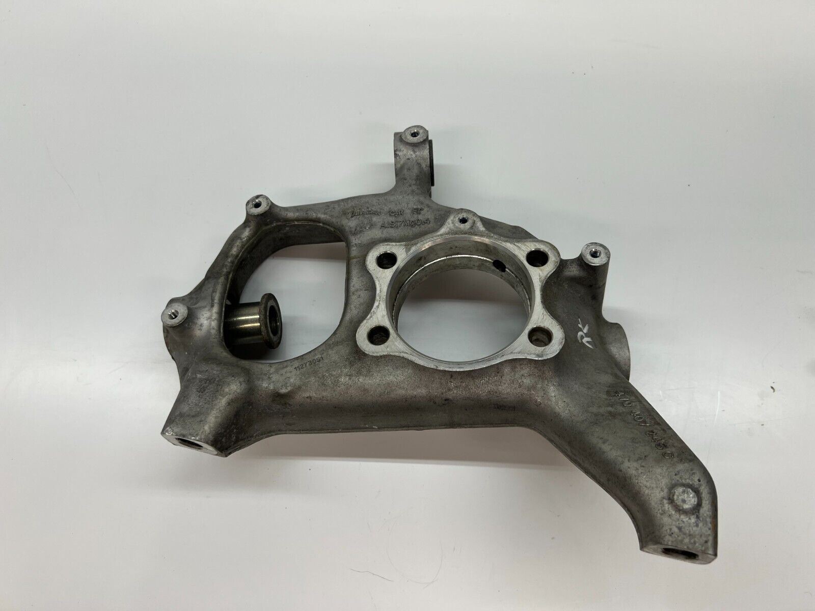 LAMBORGHINI AVENTADOR COUPE FRONT LEFT LH HUB STEERING KNUCKLE OEM 470407245C