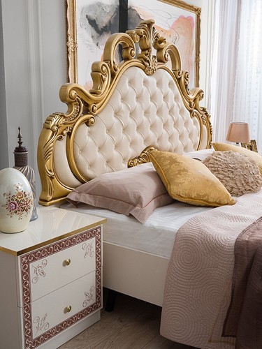 New Luxury Stunning Grace Italian High Gloss Bedroom Set with 6 Doors Wardrobe - Picture 3 of 6