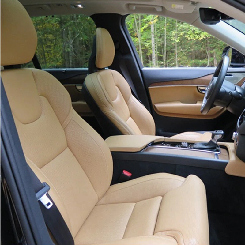 MOTOPTES CUSTOM CAR SEAT COVER DURABLE LEATHER FULL SET FOR 2007-2024 VOLVO XC90 - Image 4 of 4