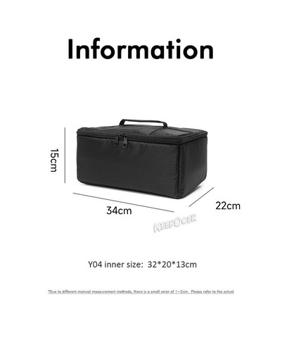 Photography Camera Bag Insert Case Organizer Dividers For Canon Nikon DSLR Lens - Picture 16 of 29