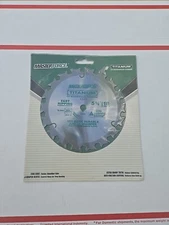 Masterforce Titanium 5 3/8” 18 Tooth Carbide Saw Blade J Slots C3 Micrograin NEW