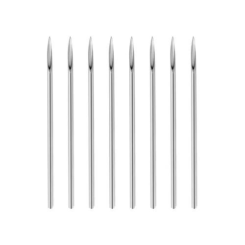 Pack of 10 Piercing Needles Surgical Steel Sterile Disposable Piercing Needles video thumbnail
