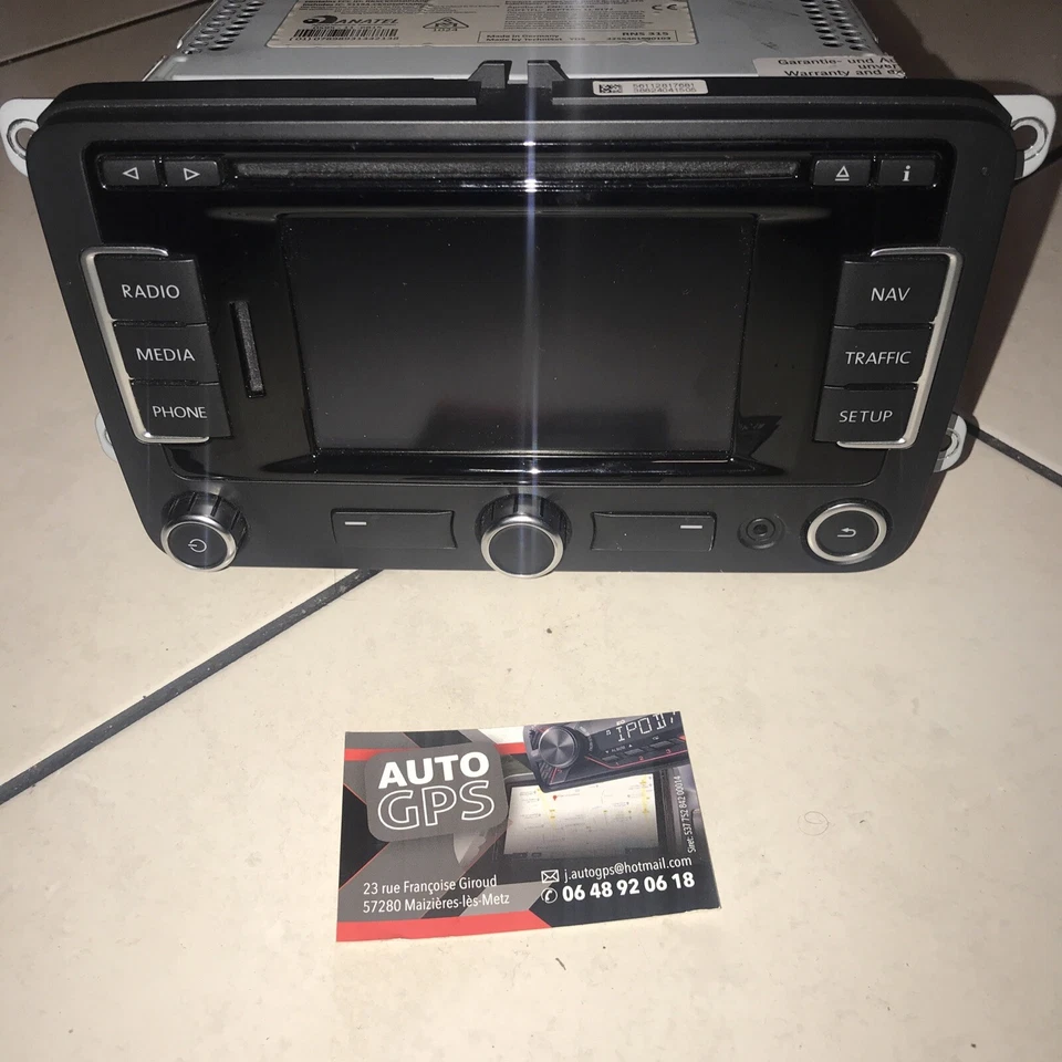 écran multifonctions seat leon 5P0035192H - Photo 2/4