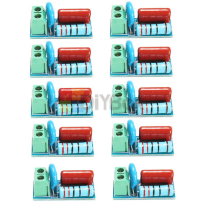 10PCS RC Absorption/Snubber Circuit Relay Contact Protection Resistance Surge