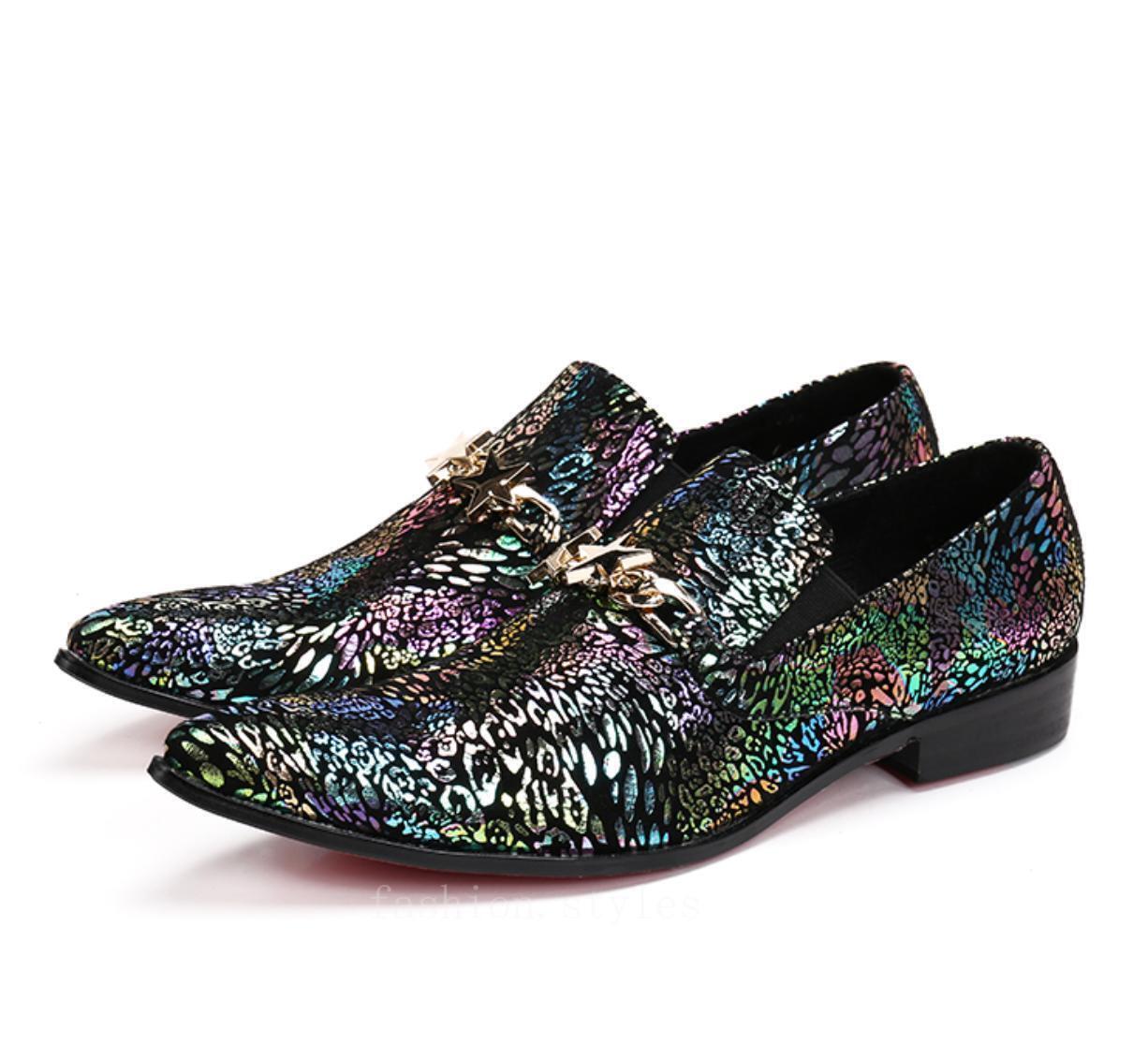 SAOLA Scarpe da sposa Oxford eleganti da uomo alla moda in pelle a punta eleganti a pompa