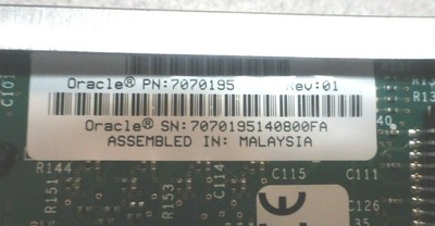 PCI EXPRESS BOARD KCC-REM -CPU G13021-ORACLE P/N 7069813 w/ INTEL  