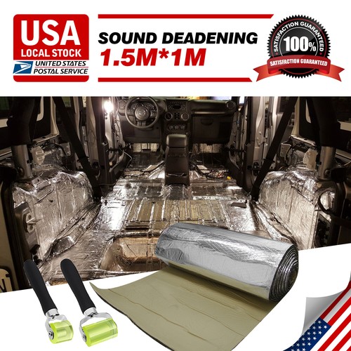 39 x 79Car Roof Heat Shield Insulation Deadening Mat Firewall Sound