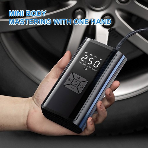 Air Moto Air Pump Tire Inflator Portable Air Compressor Air Pump for Car Bike - Picture 6 of 6