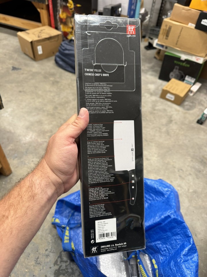 ZWILLING J.A. HENCKELS Twin Pollux 7inch Chinese Chef's Vegetable