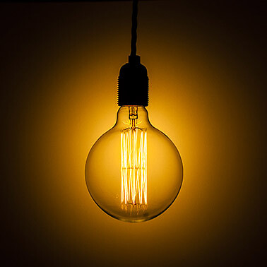 EICHHÖRNCHENKÄFIG EDISON GLOBE 120MM 60W E27 dimmbar