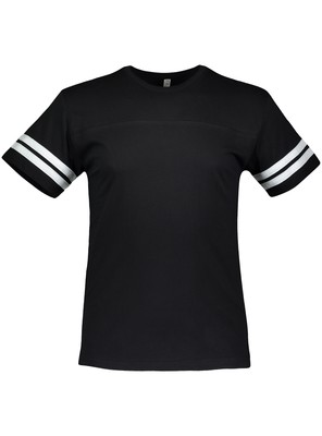 LA245 LAT Apparel 6937 Mens Short Sleeve Super Comfortable Football T-Shirt