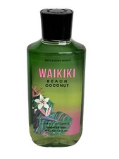 BATH BODY WORKS Waikiki Beach Coconut SHOWER GEL BODY WASH 10 FL OZ NEW