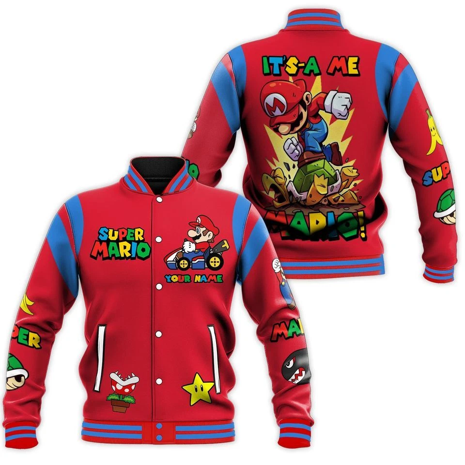 Super Mario Baseball Jacket