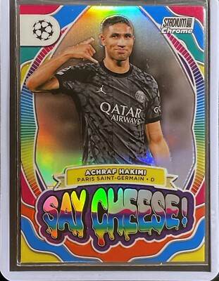 Achraf Hakimi - 2023-24 Topps Stadium Club UCC - Say Cheese #SC-AH