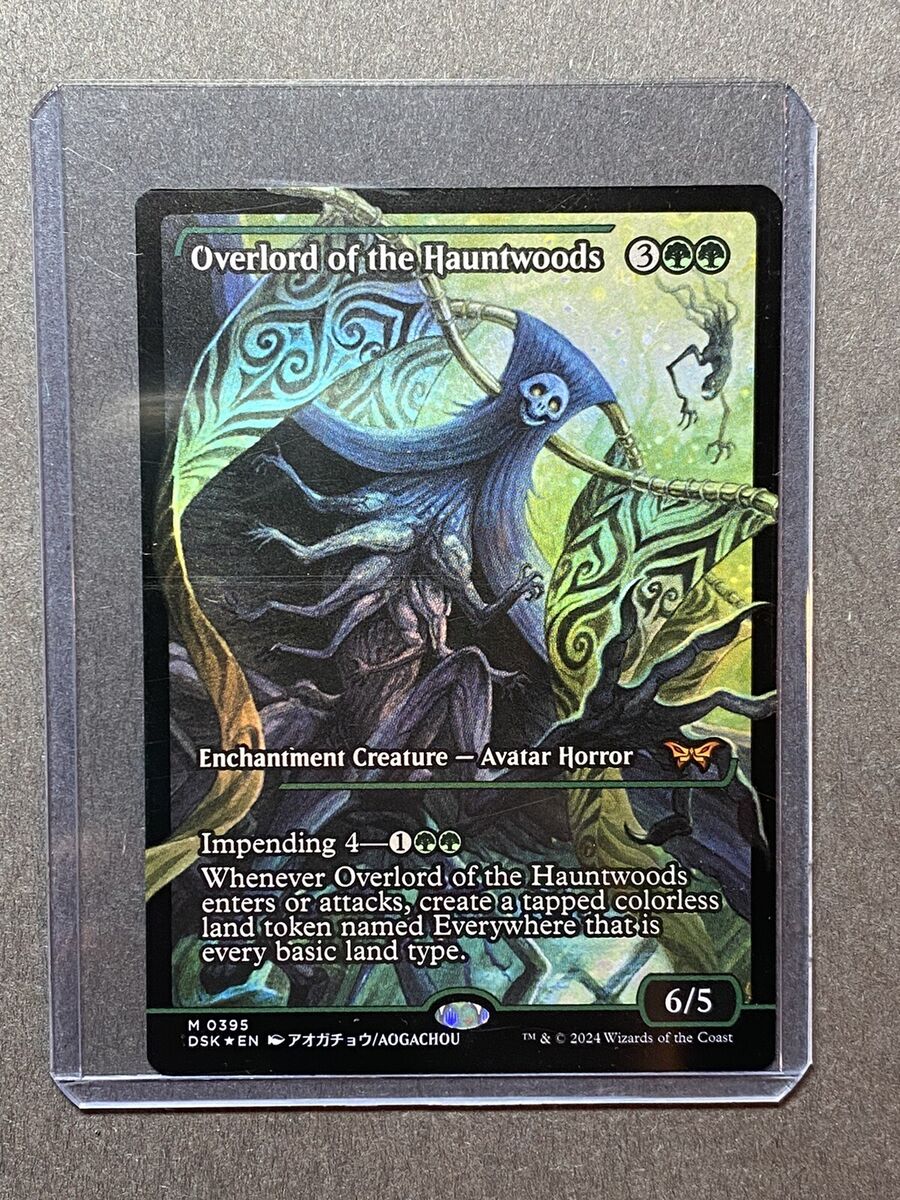 Overlord Of The Hauntwoods Japanese Showcase Foil | eBay Overlord Of The Hauntwoods Japanese Showcase Foil | eBay