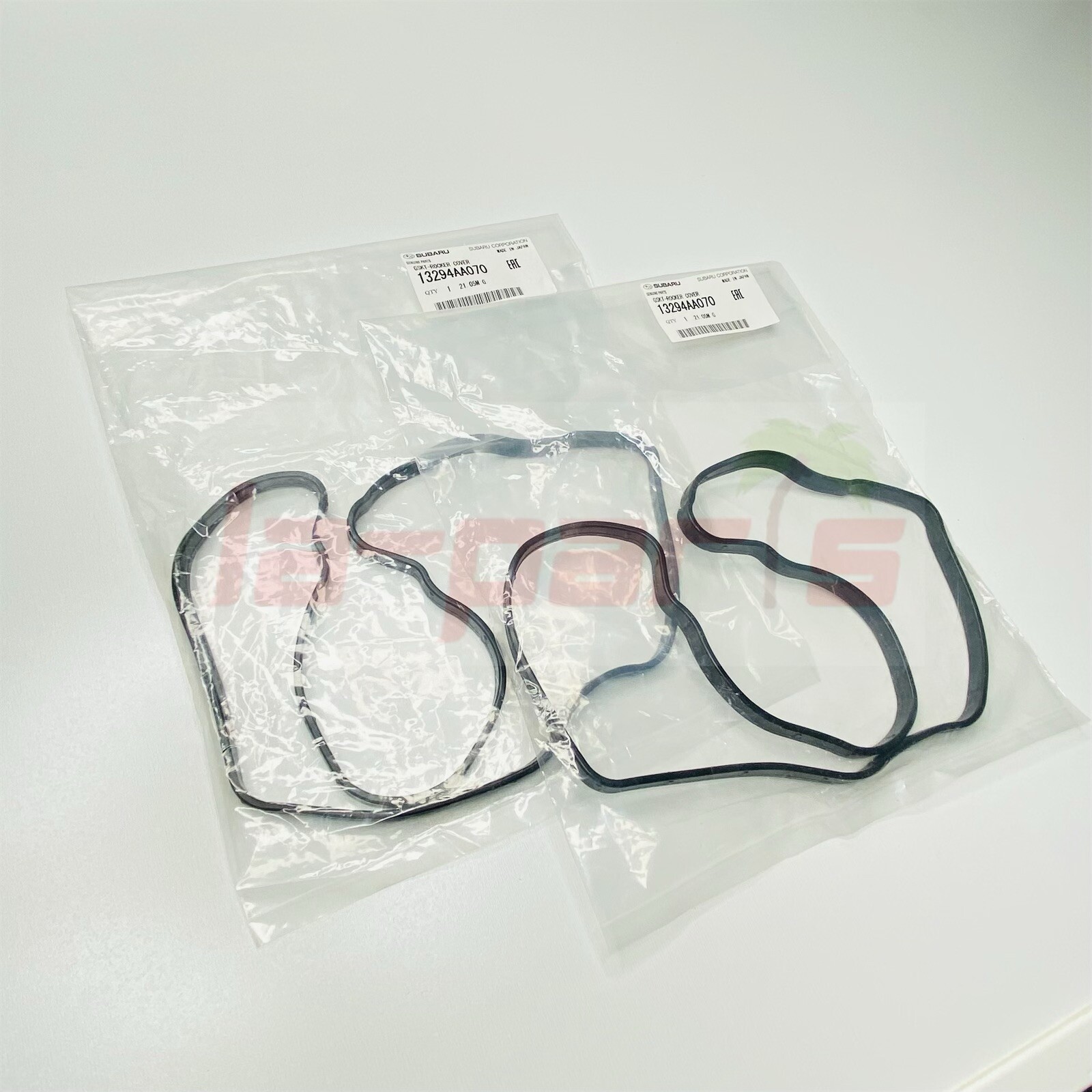 Genuine Subaru 2.5L SOHC Impreza Legacy Valve Cover Gasket 13294AA070x2