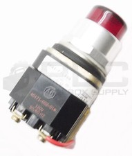 NEW ALLEN BRADLEY 800T-PTL16R SER T ILLUMINATED PUSH BUTTON 120V RED LENS