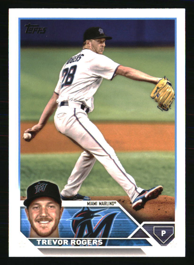 2023 Topps Baseball Card #29 Trevor Rogers MLB Player