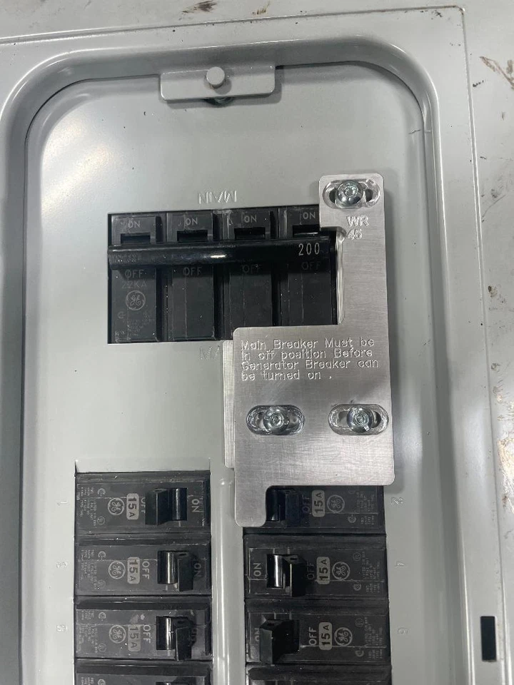Kit de bloqueo de generador KTS-45 para panel GE/Siemens/Murray/ITE 150 y 200 amperios Foto 2 de 4