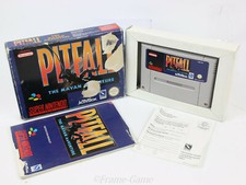 ebay® Auktion 185001302220 | Nintendo Super SNES OVP Pitfall The Mayan Adventure mit Inlay Anleitung Thumbnail of ebay® auction 185001302220 | Nintendo Super SNES OVP Pitfall The Mayan Adventure mit Inlay Anleitung
