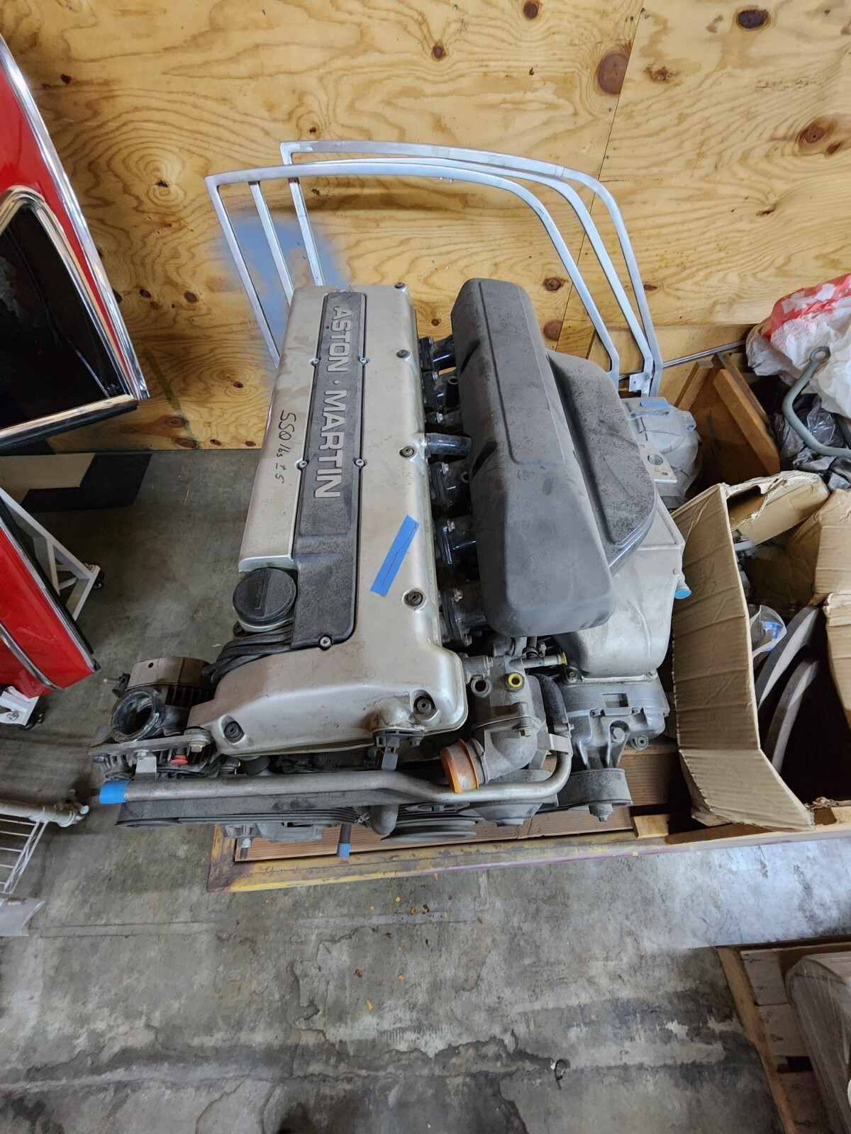 Aston Martin DB7 6 Cyl. Supercharged Complete Motor. Needs Injectors Only.