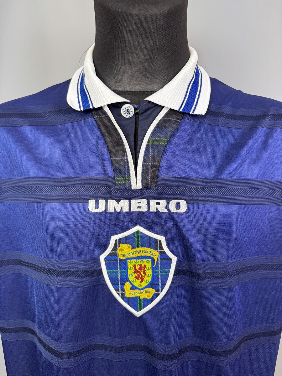 SCOTLAND 1998 2000 HOME SHIRT FOOTBALL SOCCER JERSEY UMBRO MENS