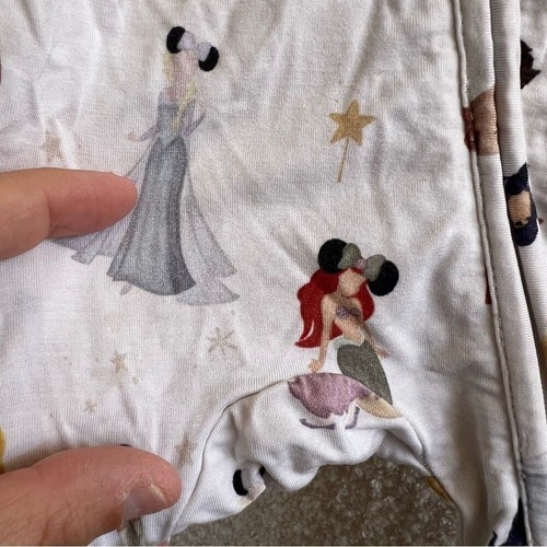 Sweet P Baby Co Princess Magic Bamboo One Piece Pajamas Size 6-12 Months - Picture 10 of 12