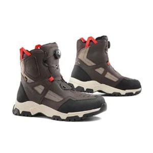 Falco Arrakis Motorcycle Boots Trainers Waterproof Brown