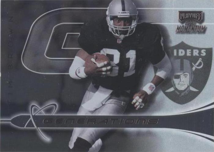 2000 Playoff Momentum Tim Brown #GN-32 - 1 of 2