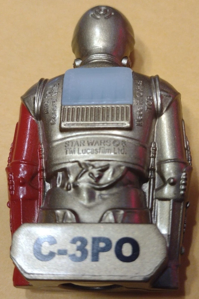 2015 General Mills Cheerios The Force Awakens Star Wars C-3PO View In Look In - Image 2 of 4