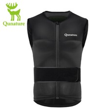 Qunature Protezione Schiena Spina Sci Snowboard Gilet Imbottito con Schienale Spessore EVA