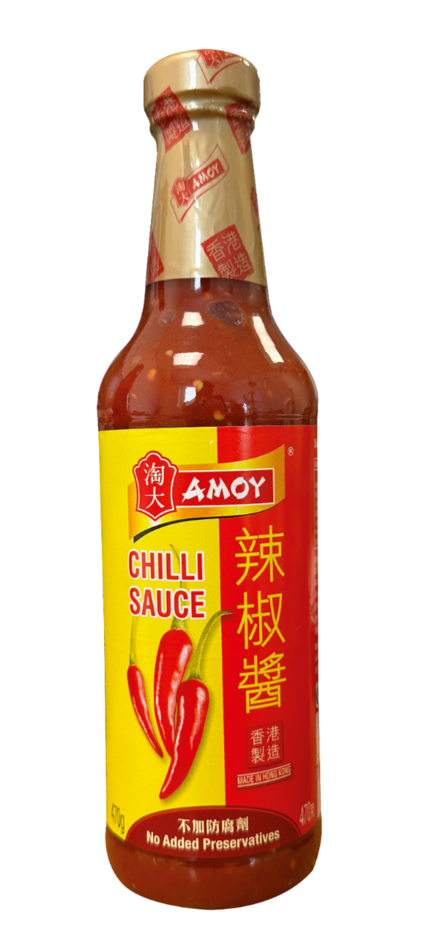 Amoy Chilli Sauce 470g | Chinese hot spicy marinade bbq, dipping, stir-fry 淘大辣椒醬
