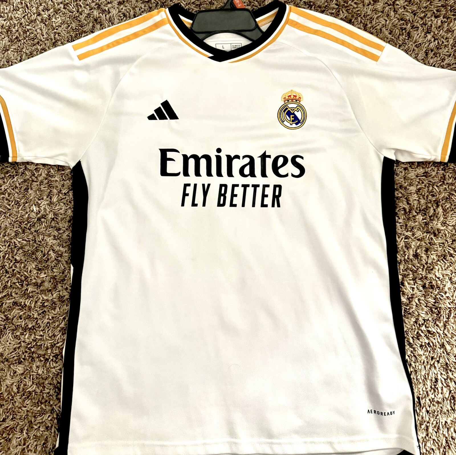 Real Madrid Jersey 2023/2024 Home Authentic Bellingham #5