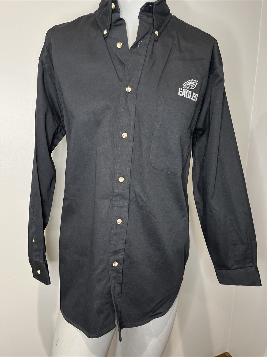 philadelphia eagles dress shirts Philadelphia Eagles NFL Mens Thematic Stadium Print Button Up Shirt