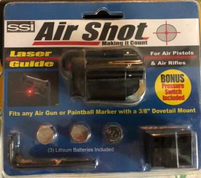 #ad Laser Guide SSI AIR SHOT MAKING IT COUNT for AIR PISTOLS AND AIR RIFLES NEW $22.99