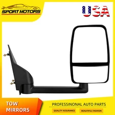 Passenger Side Tow Mirror for 2003- 2019 Chevy Express GMC Savana 1500 2500 3500