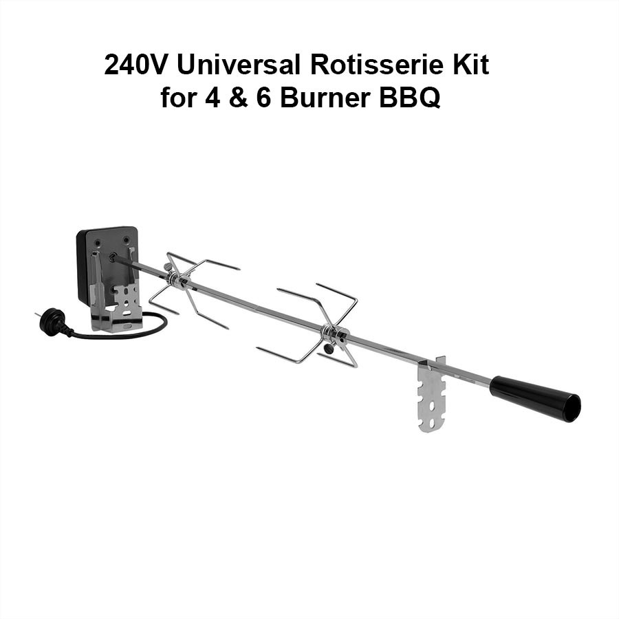 240V Universal Rotisserie Kit for and Burner BBQ